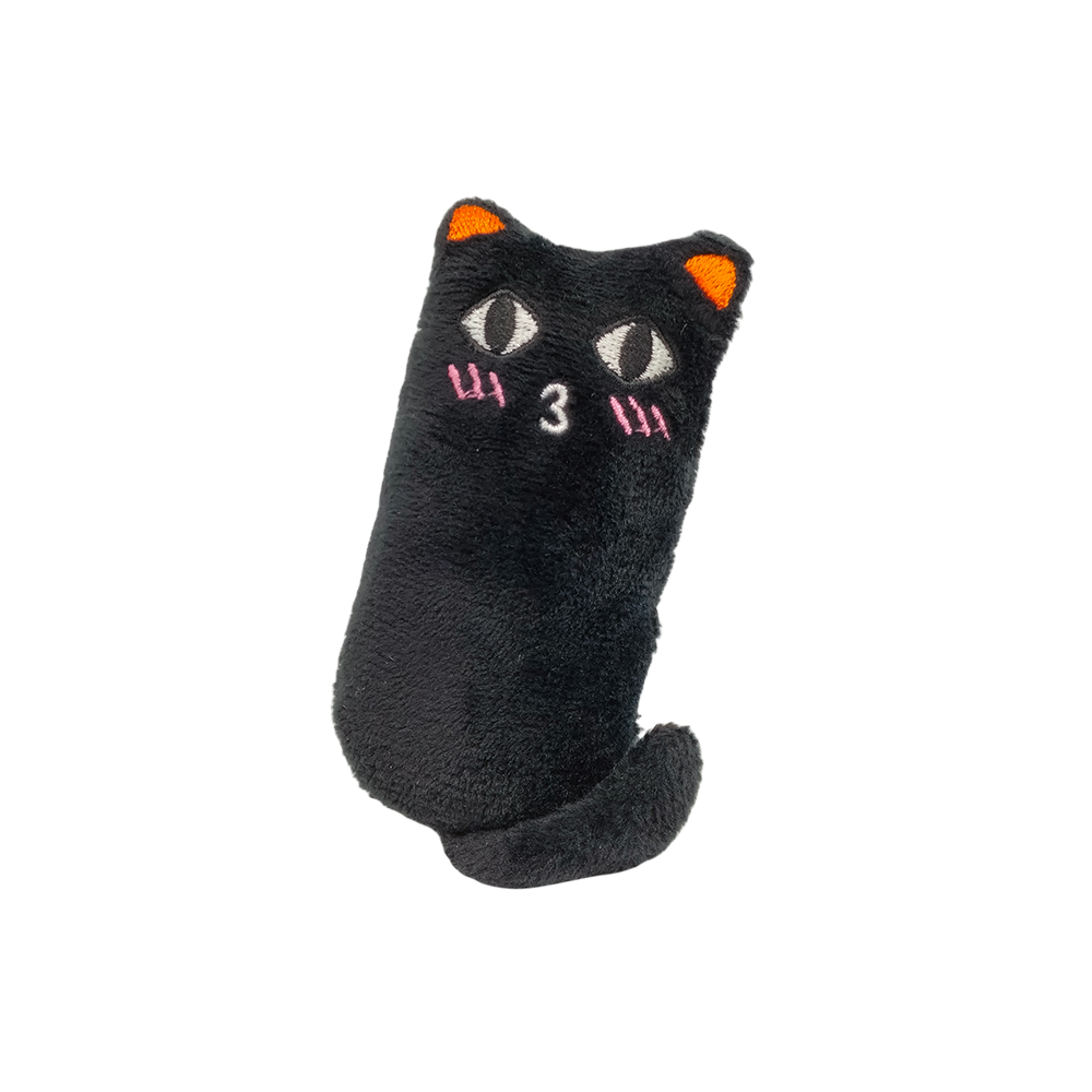 AaPet Cat Catnip Soft Toy Black