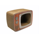 ShuangMao Cat Scratcher Nest TV - Classic Retro L39.5cm x B22cm x H31cm