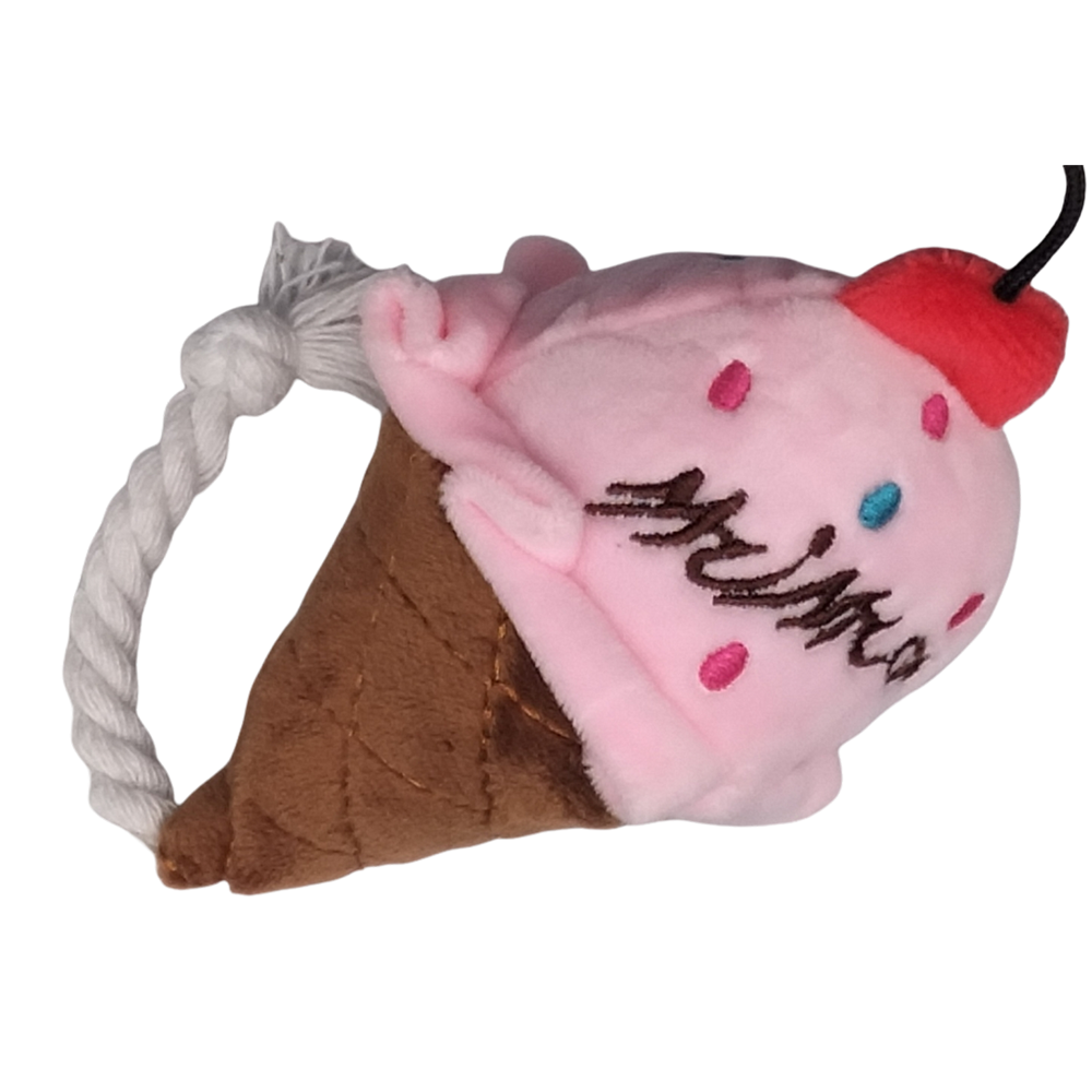 AaPet Dog Paw Plushy Icecream Pink