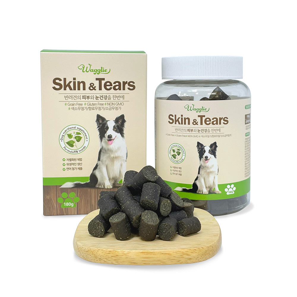 AaPet Dog Supplement Snack Wagglie Skin & Tears 180g