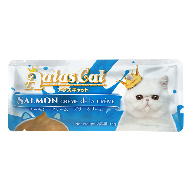 Aatas Cat Creme De La Creme Salmon 16g