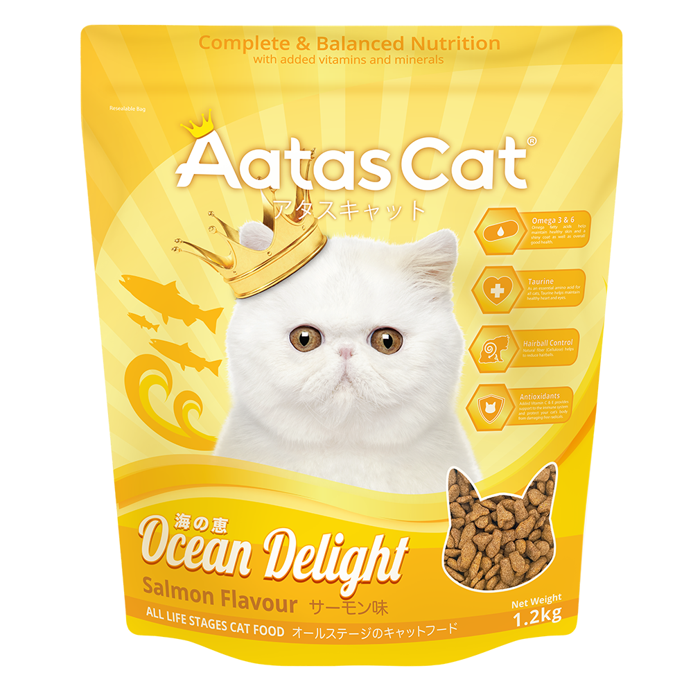 Aatas Cat Ocean Delight - Salmon 1.2kg