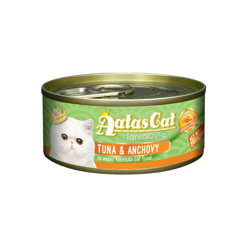 Aatas Cat Tantalizing Tuna & Anchovy 80g