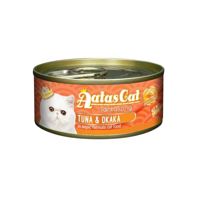 Aatas Cat Tantalizing Tuna & Okaka 80g
