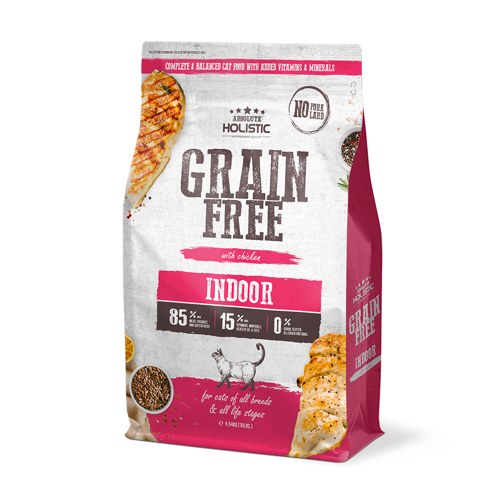 Absolute Holistic Cat Grain Free Indoor Chicken 10lb