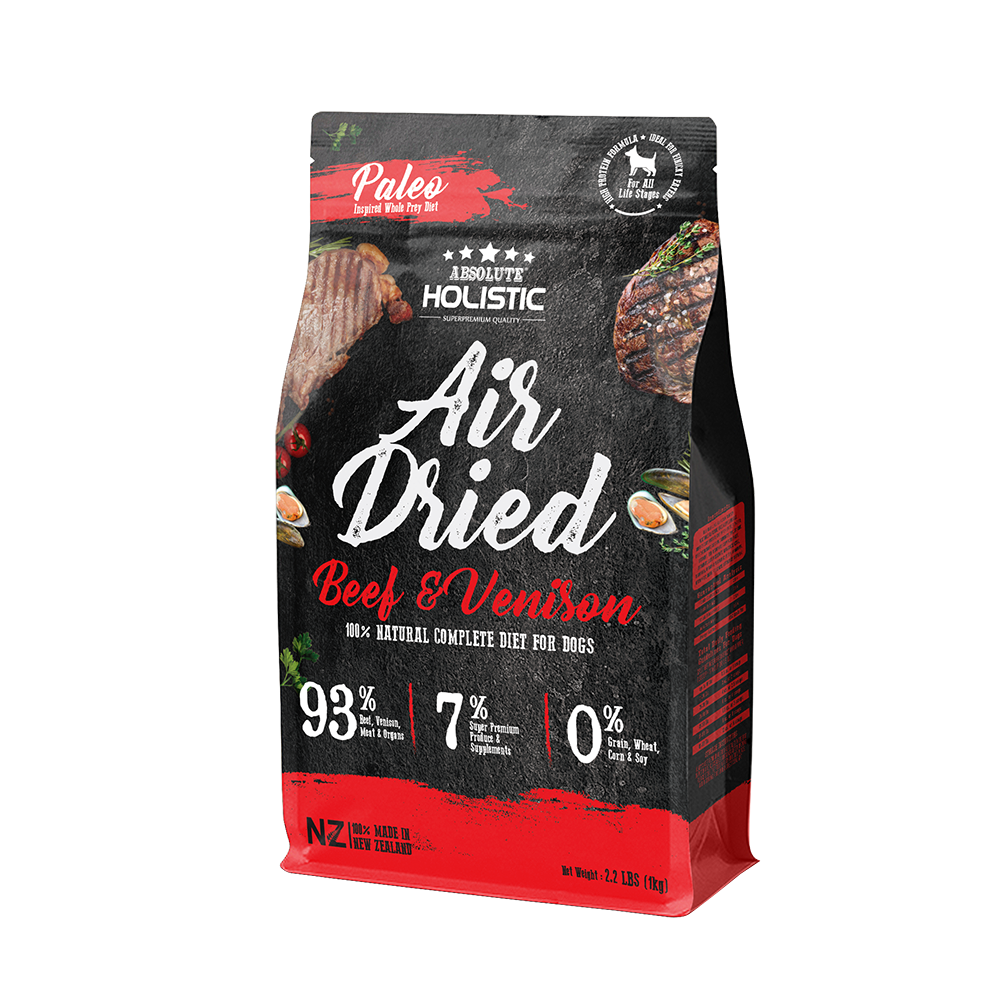 Absolute Holistic Dog Air-Dried Beef & Venison 1kg