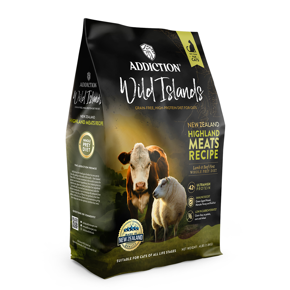 Addiction Cat Wild Islands Highland Meats 4lb