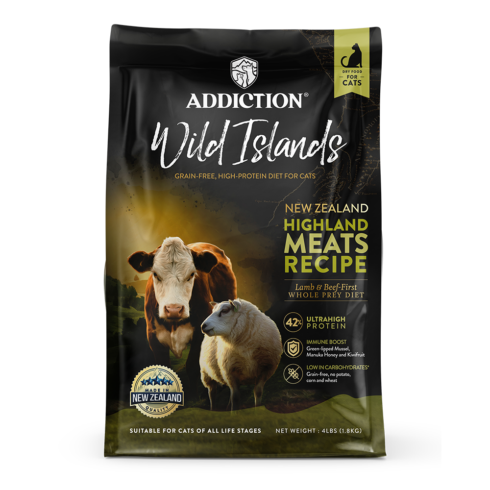 Addiction Cat Wild Islands Highland Meats 10lb