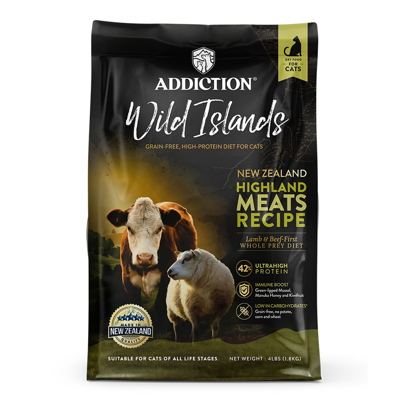 Addiction Cat Wild Islands Highland Meats 10lb