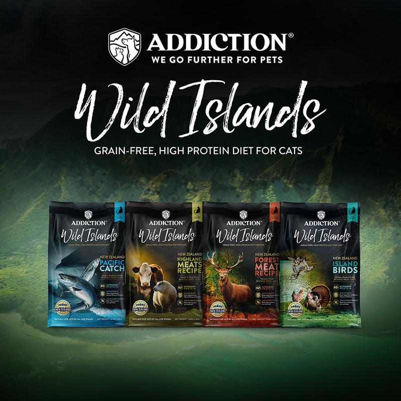 Addiction Cat Wild Islands Highland Meats 10lb