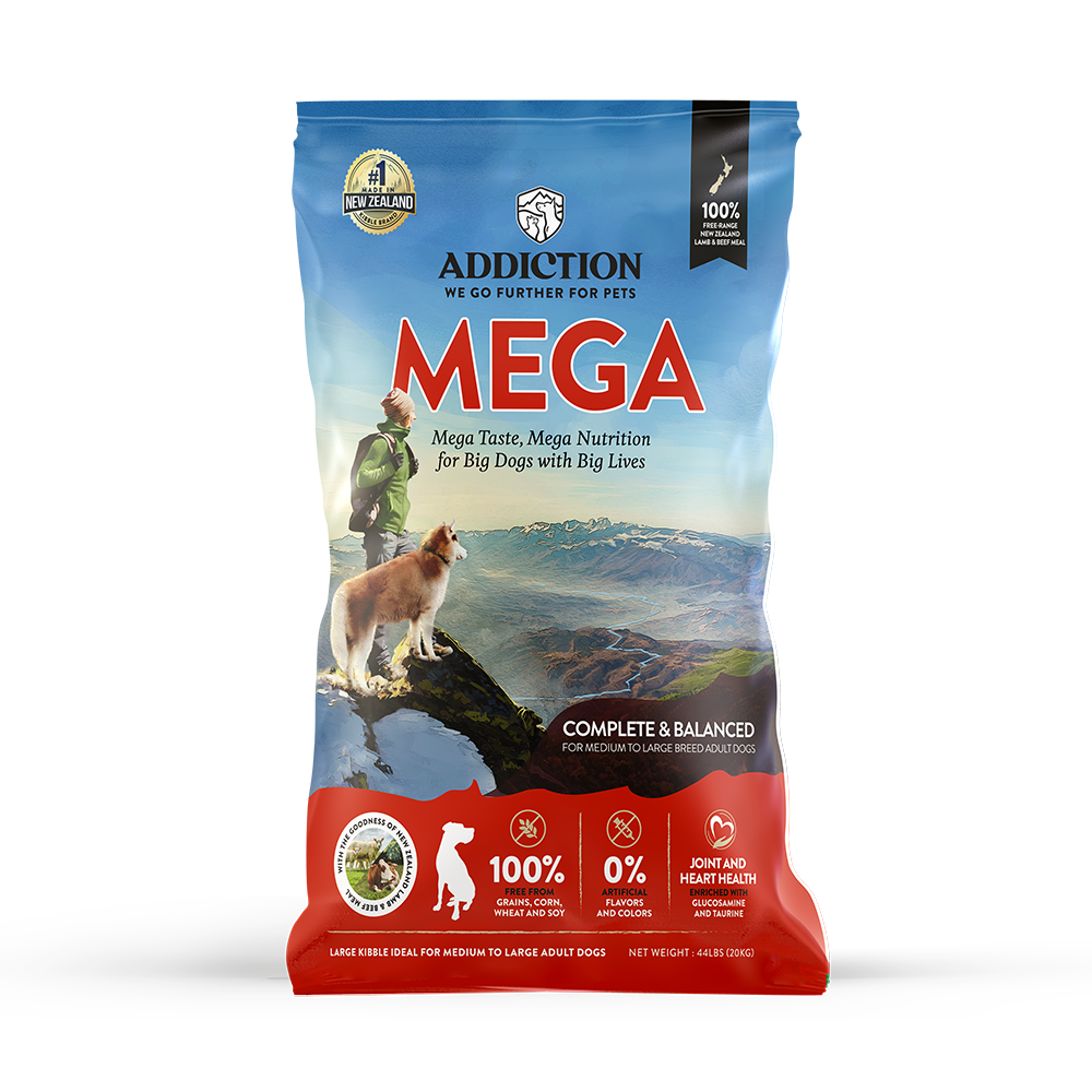 Addiction Dog Grain-Free MEGA for Medium to Large Dogs 44lb