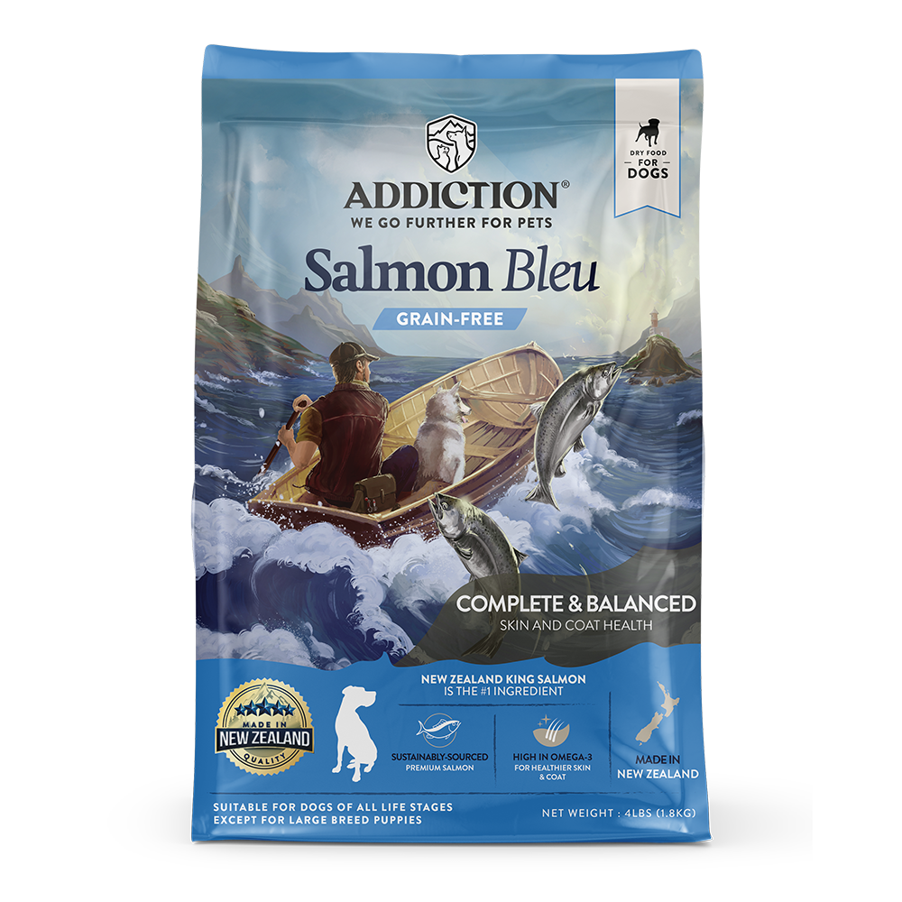 Addiction Dog Salmon Bleu 4lb