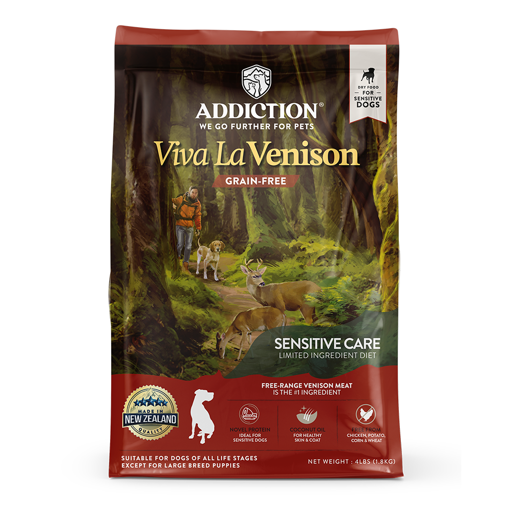 Addiction Dog Viva La Venison 4lb