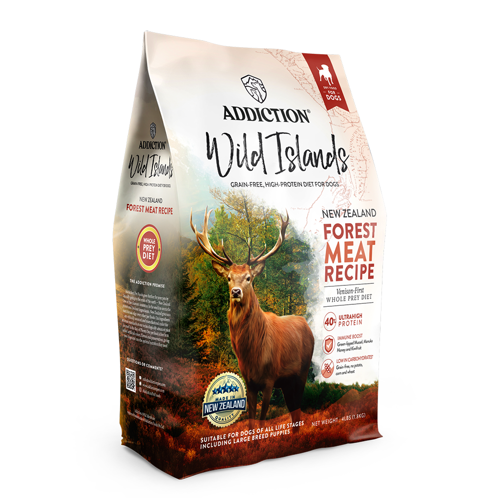 Addiction Dog Wild Islands Forest Meat 4lb