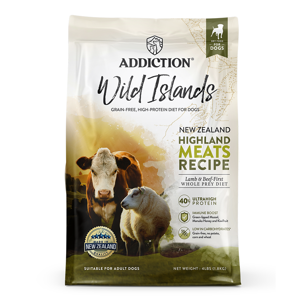 Addiction Dog Wild Islands Highland Meats 4lb