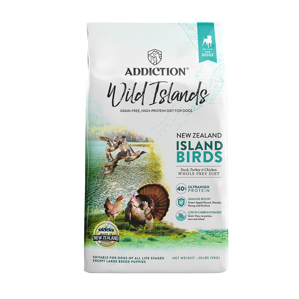 Addiction Dog Wild Islands Island Birds 20lb