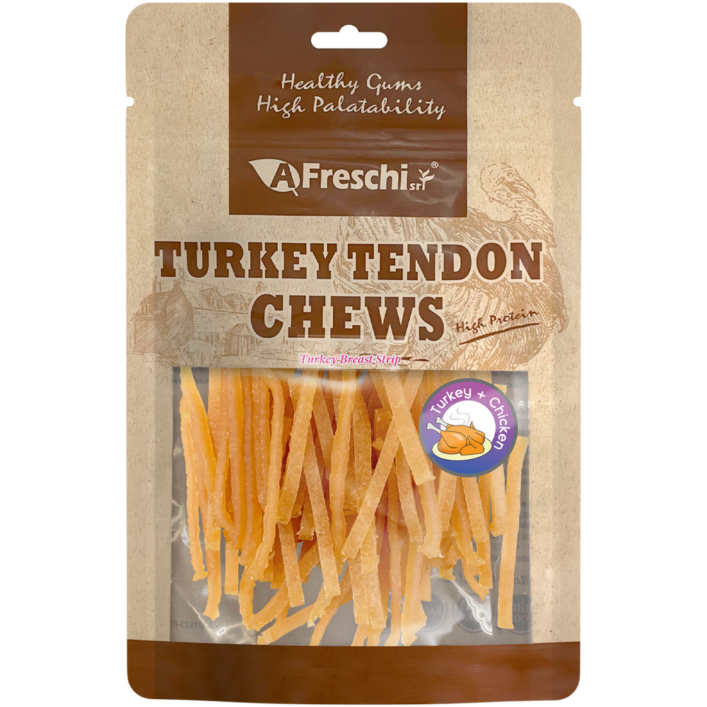 Afreschi Dog Turkey Breast Stripe 115g