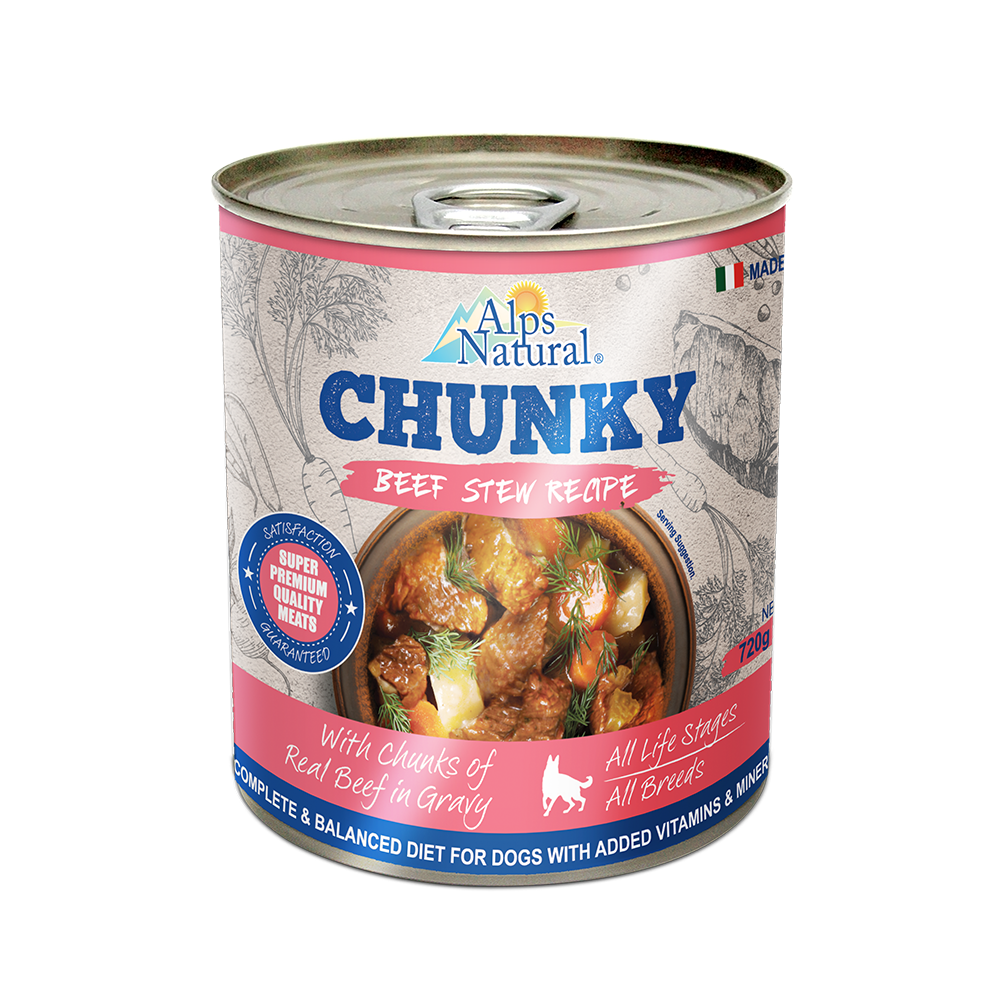Alps Natural Dog Chunky Beef Stew 720g
