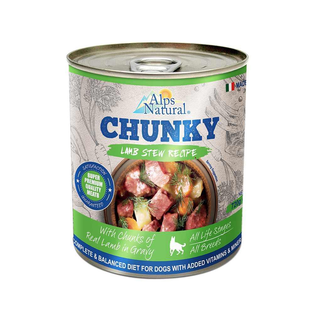 Alps Natural Dog Chunky Lamb Stew 720g