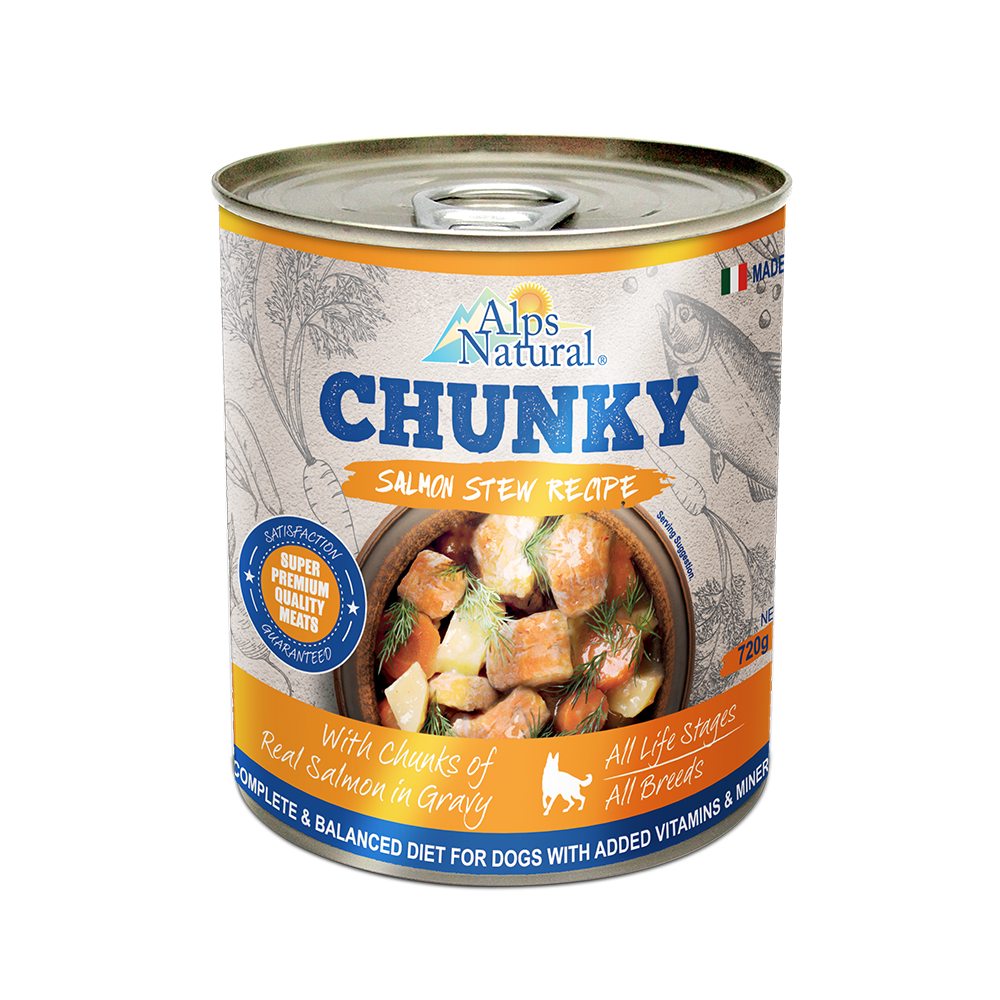 Alps Natural Dog Chunky Salmon Stew 720g