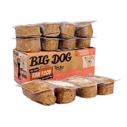 FROZEN Big Dog Canine Barf Salmon 3kg