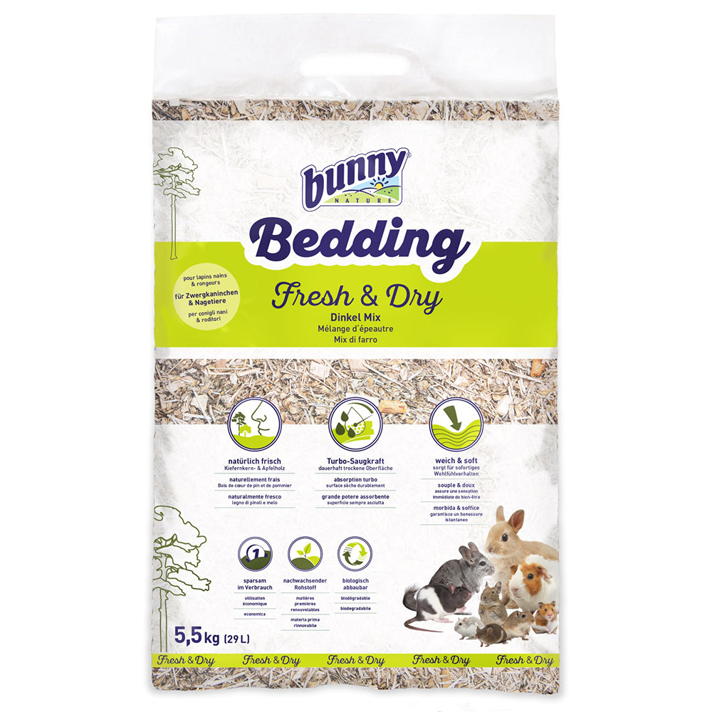Bunny Nature Bedding Fresh & Dry 29L