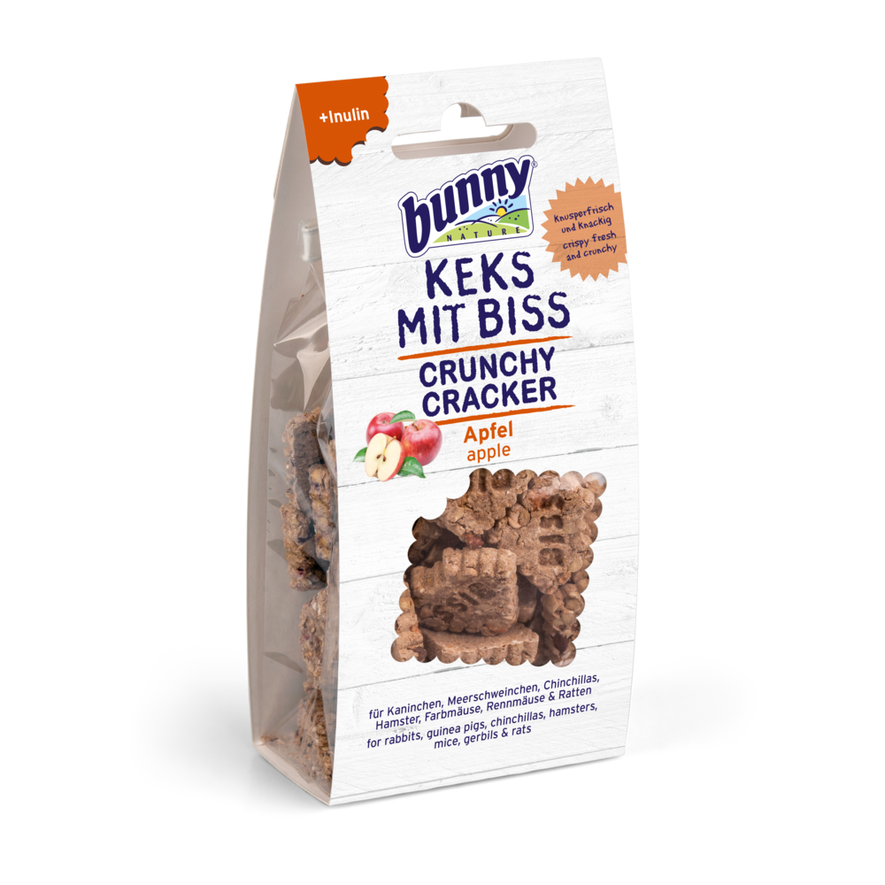Bunny Nature Crunchy Cracker Apple 50g