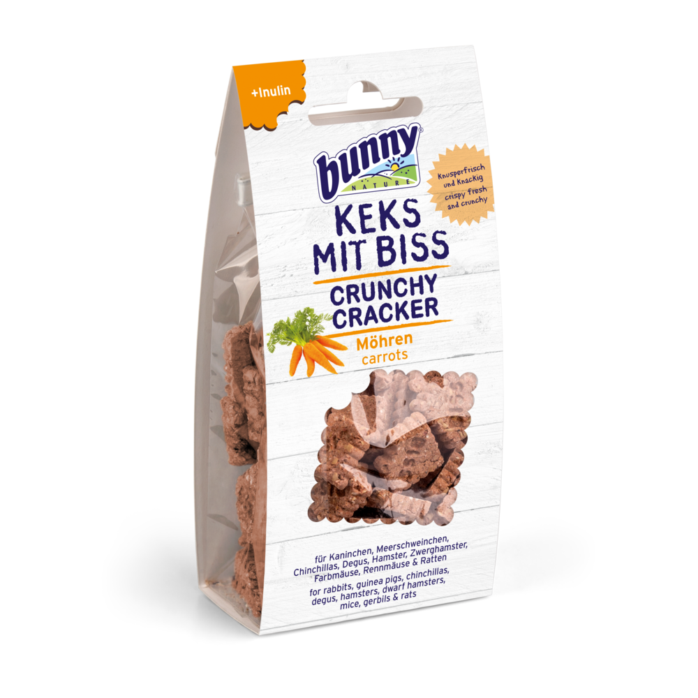 Bunny Nature Crunchy Cracker Carrots 50g