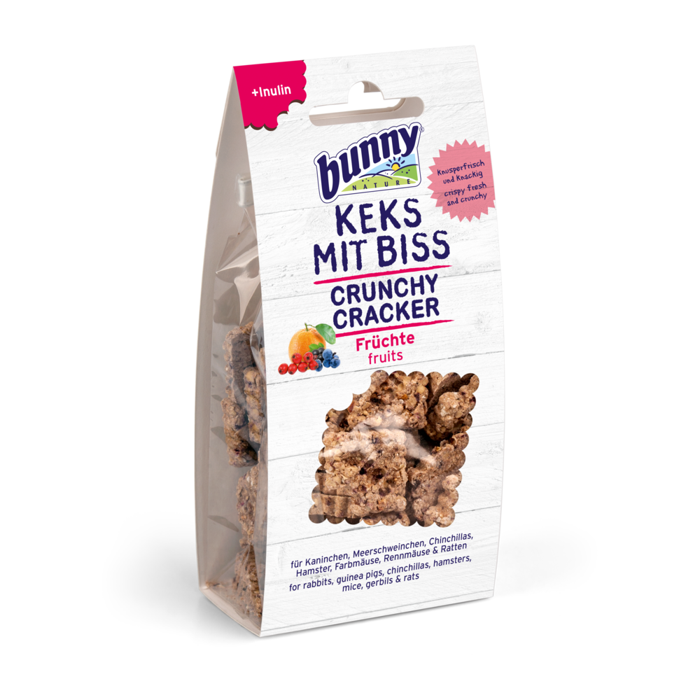 Bunny Nature Crunchy Cracker Fruits 50g