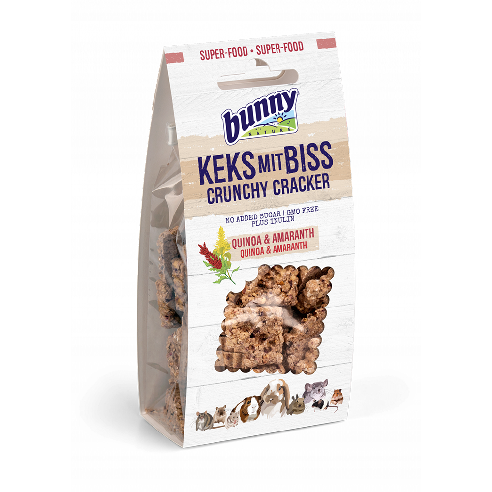 Bunny Nature Crunchy Cracker Quinoa & Amaranth 50g