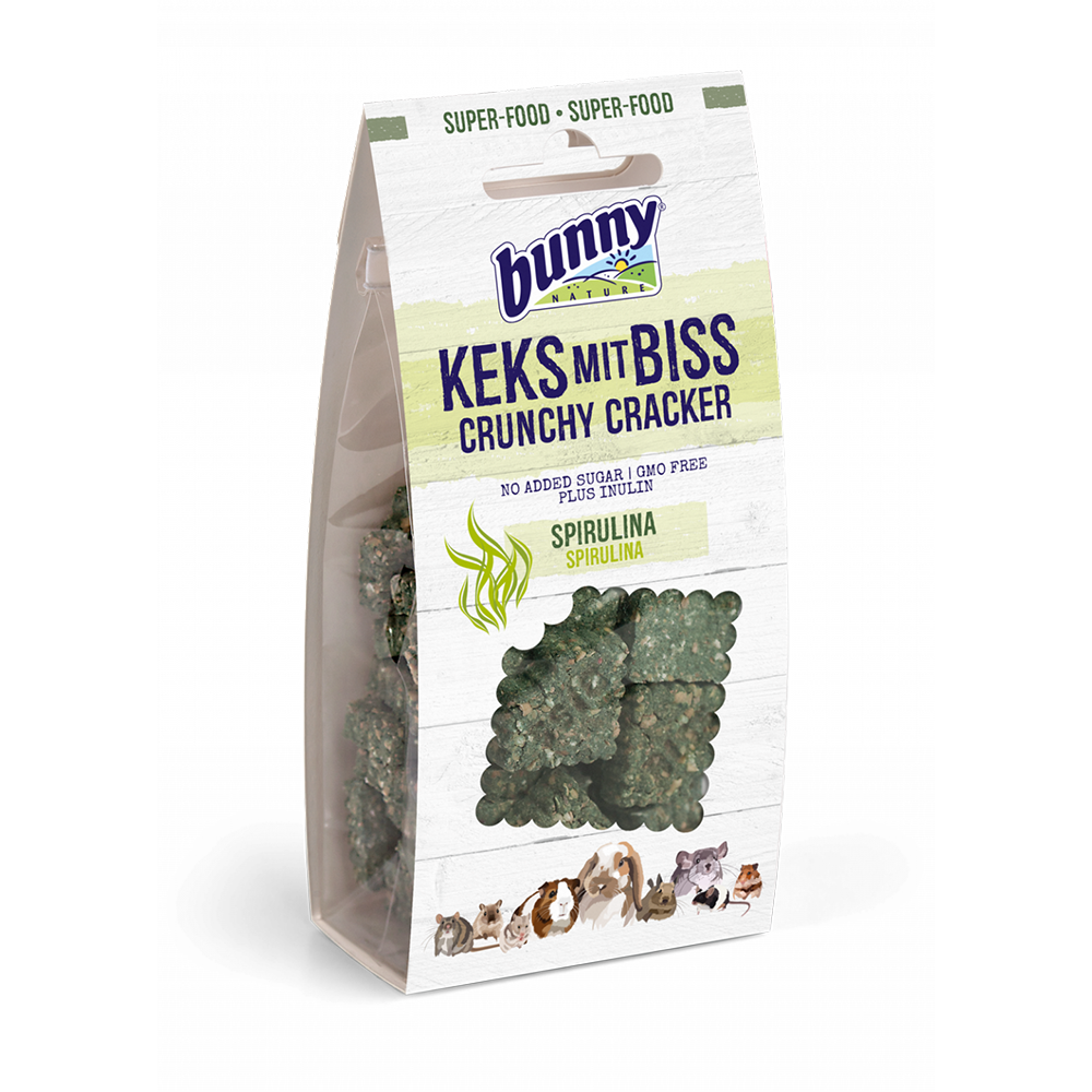 Bunny Nature Crunchy Cracker Spirulina 50g