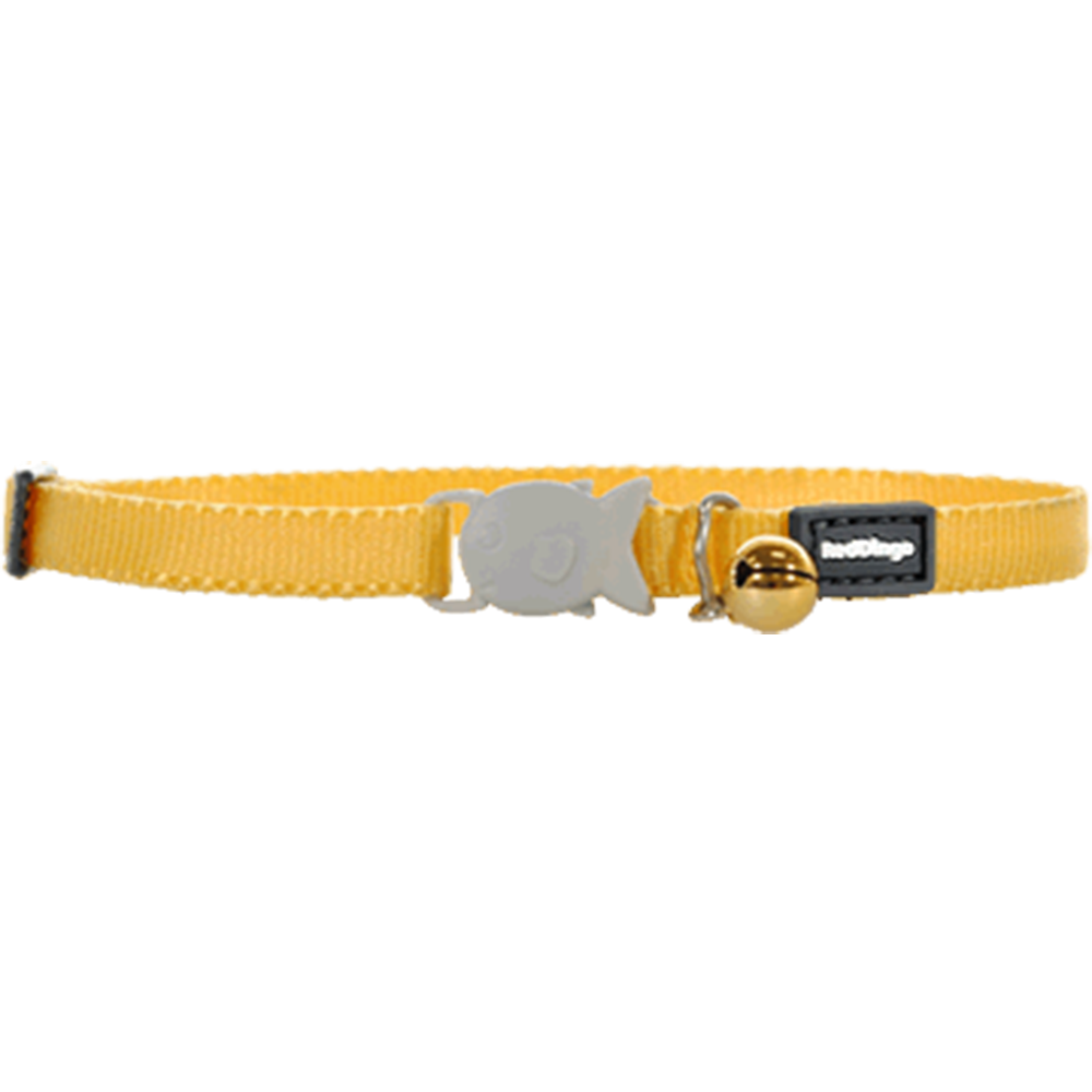 Red Dingo Kitten Collar Yellow 8mm