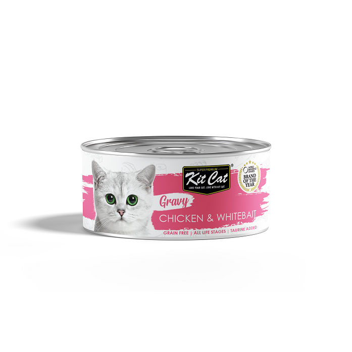 KitCat Gravy Chicken & Whitebait 70g