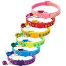 Cat Collar Star Green 1cm x 19-32cm