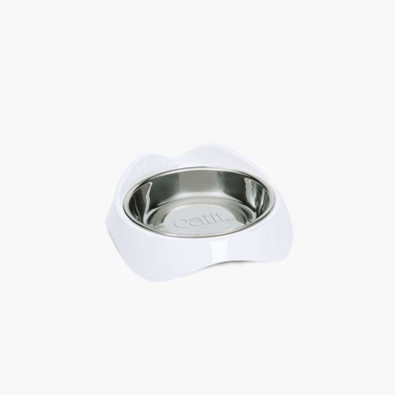 Catit Pixi Feeding Dish Single White 200ml