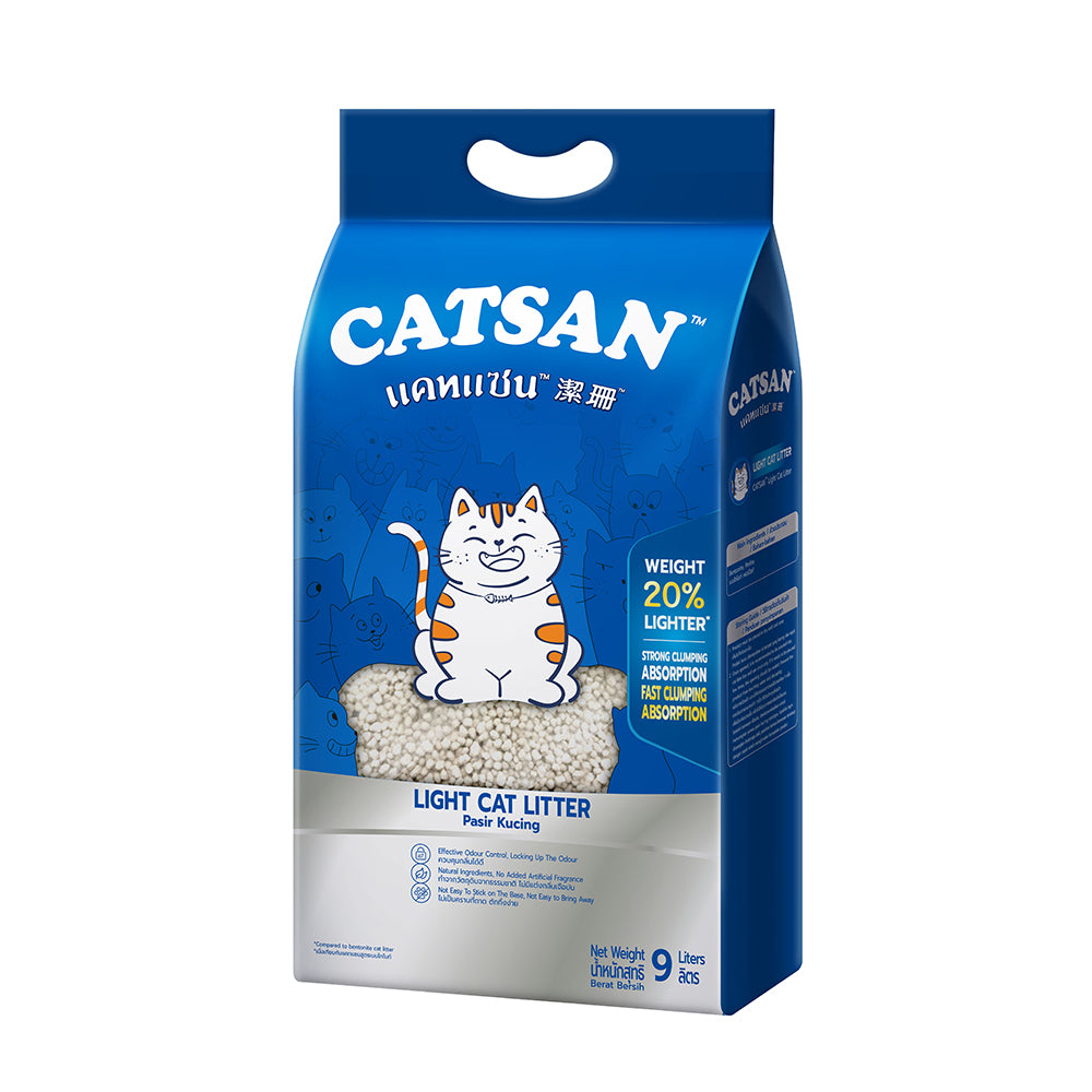 Catsan Cat Litter Lightweight 9L (replaced with 3 x 3L bags)