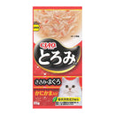 Ciao Cat Toromi Line Pouch - Chicken Fillet Tuna & Crab Stick 140g (35g x 4) (TCR-133)