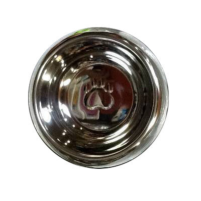 Dexpex Stainless Steel Belly Non-Tip Bowl with Paw Cut Out 96oz (DEX 1145A)