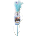 CattyMan Playful Cat Wand Toy Dressy Blue