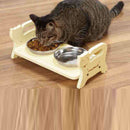 CattyMan Woody Dining Cat (13cm x 18cm)