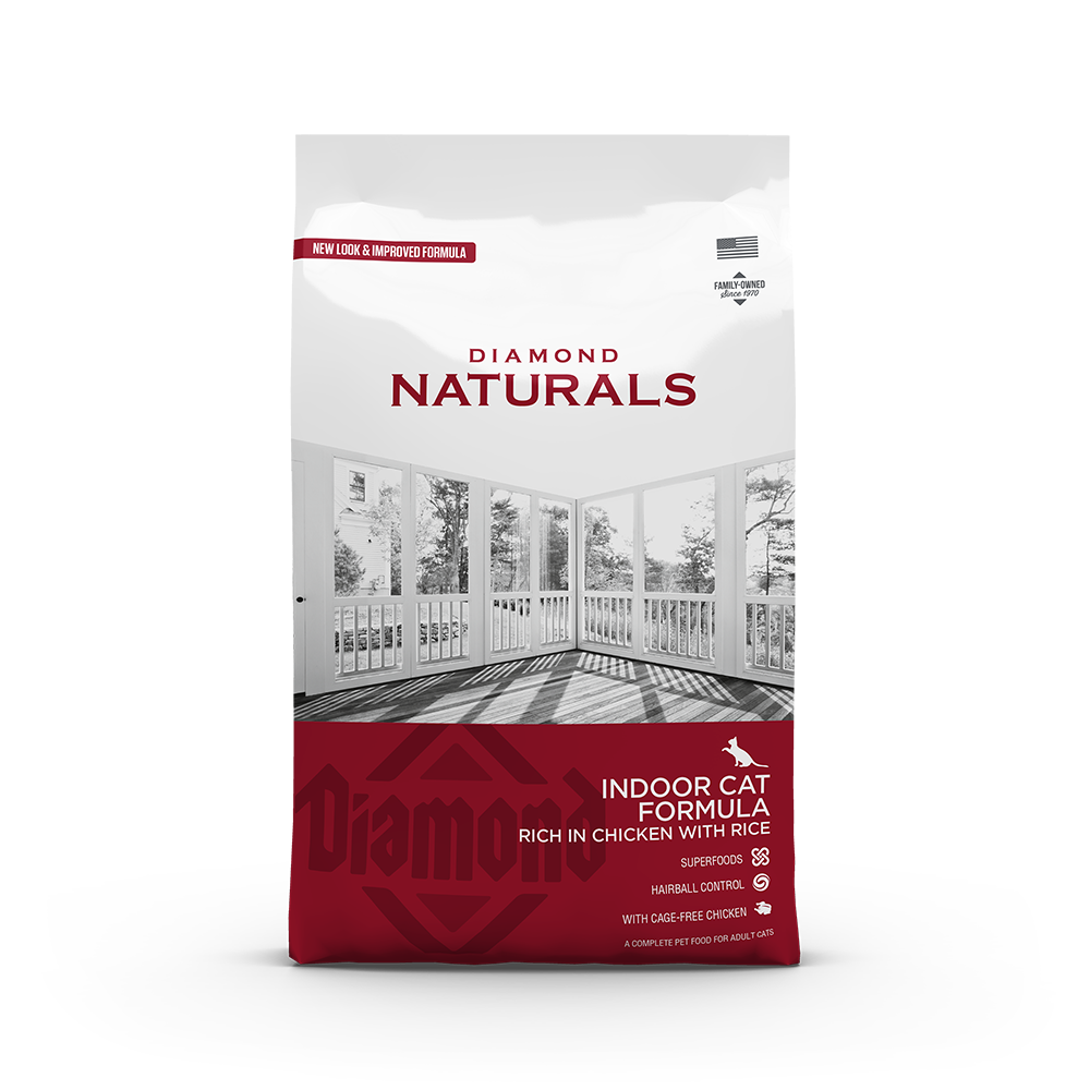 Diamond Naturals Cat Indoor Chicken & Rice Formula 7.5kg