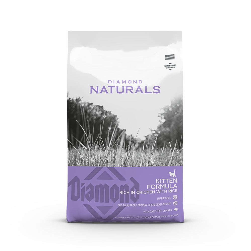 Diamond Naturals Cat Kitten Chicken & Rice Formula 3kg