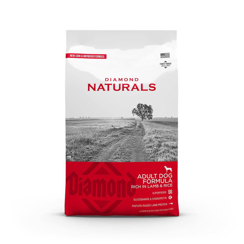 Diamond Naturals Dog Adult Lamb Meal & Rice Formula 15kg