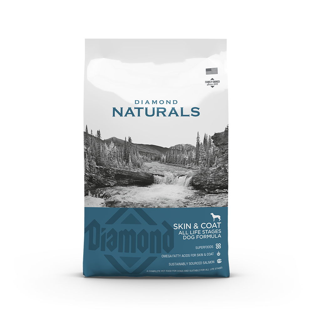 Diamond Naturals Dog All Life Stages Skin & Coat Salmon & Potato Formula 15kg