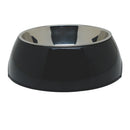 DogIt 2-in-1 Durable Bowl with Stainless Steel Insert Black Medium 700ml