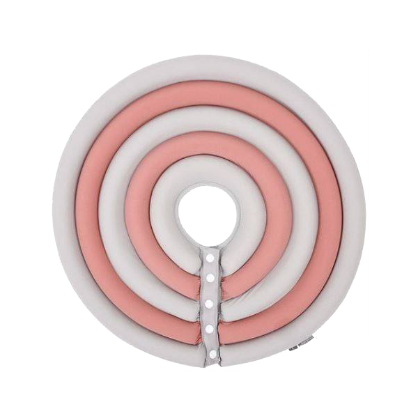 DogLemi Anti-Lick Pet Protector Collar Gray-Pink M