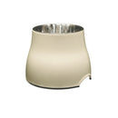 Dogit Elevated Dish with Stainless Steel Insert White Large 900ml
