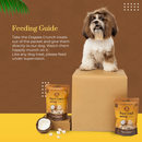 Dogsee Dog Crunch Single-Ingredient Training Treat Fat-Separated Coconuts 50g