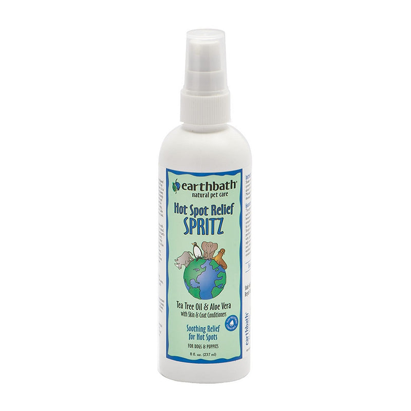 Earthbath Hot Spot Relief Spritz - Tea Tree Oil & Aloe Vera 8oz