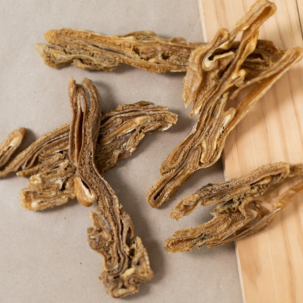 Boneve Dog Treat Air-Dried Free-Range Grass-Fed Beef Clean Tripe Slice 100g